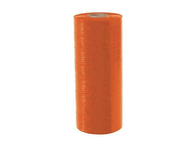PARTNERS BRAND MSF2080ORG Stretch Film,80G,20' x 6000 ft.,Orange, 20' W x 6000'