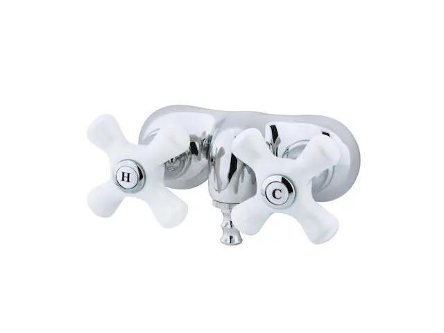 Kingston Brass CC50T1 Vintage 3-3/8' Wall Mount Clawfoot Tub Filler