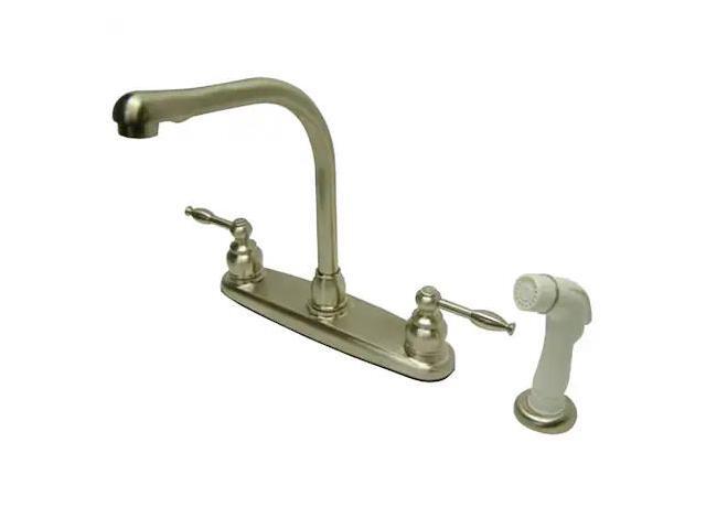 Kingston Brass KB2758KL Kitchen, Faucet, Satin Nickel