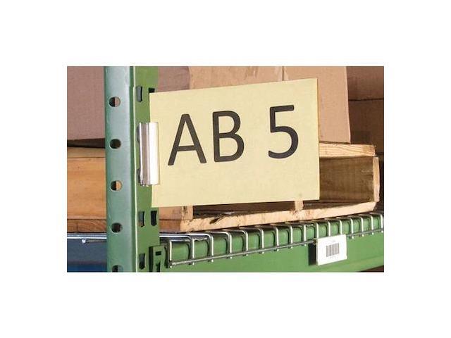 AIGNER INDEX WSK-1Y Aisle Sign Kit,Pk10