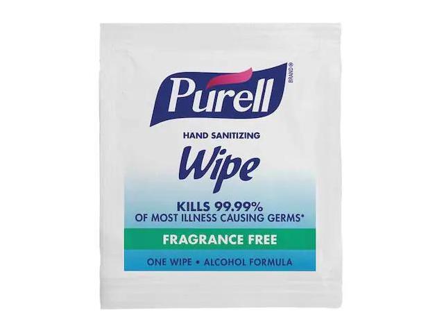 Purell Premoistened Sanitizing Hand Wipes Individually Wrapped 5 x 7 1000/Carton