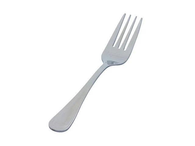 CRESTWARE SIM806 Salad Fork,6 1/4 in L,Silver,PK12