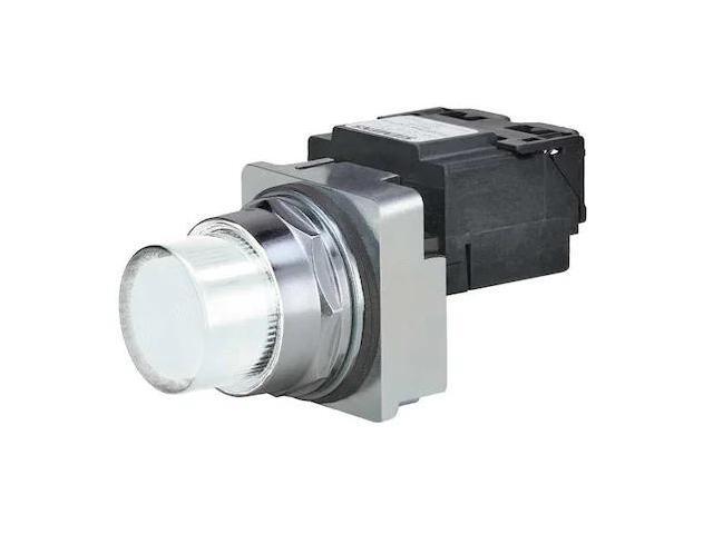 SIEMENS 52PL4EBXB Pilot Light,LED,Full Voltage,Wht,120VAC
