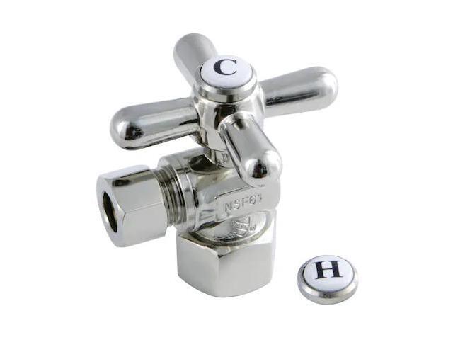 VINTAGE CC43106X CC43106X Quarter Turn Valves (1/2' FIP X 3/8' O. D. Compression)