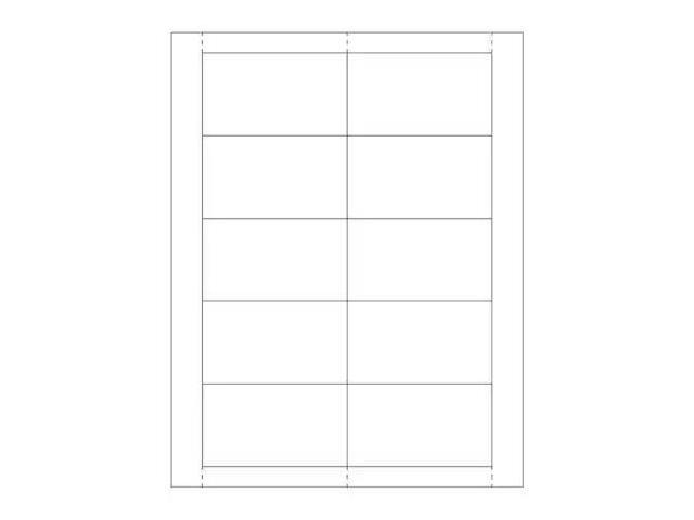 PARTNERS BRAND LH225 Vinyl Envelope Insert Cards, 2 x 3 1/2, White, PK500