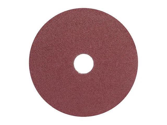 ZORO SELECT 78072775468 Fiber Disc,7',7/8' Hole Mount,Brown,PK25