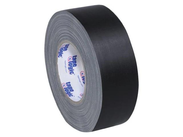 TAPE LOGIC T98718B Gaffers Tape, 11.0 Mil, 2' x 60 yds., Black, PK24