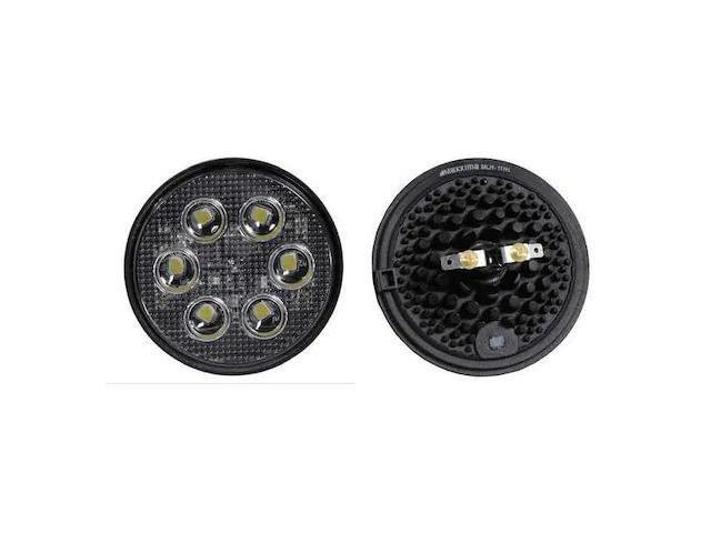 MAXXIMA MWL-12-KIT Work Lamp,Angled,Round,White