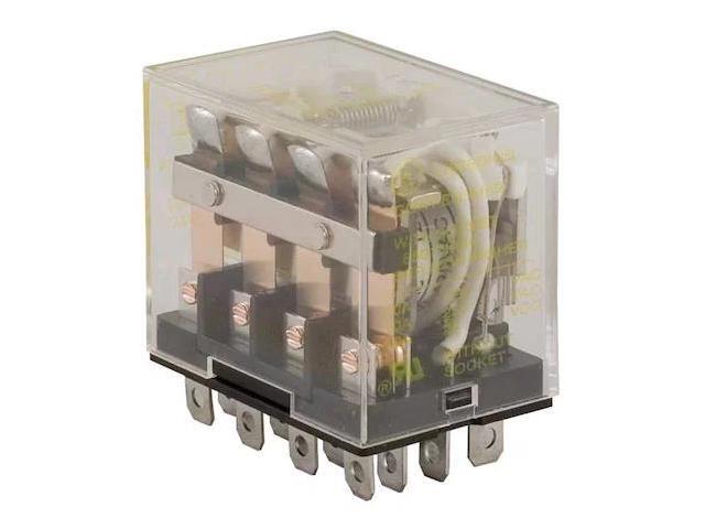 SCHNEIDER ELECTRIC 8501RS44P14V20 Socket, General Purpose Relay, Square, 15 A,