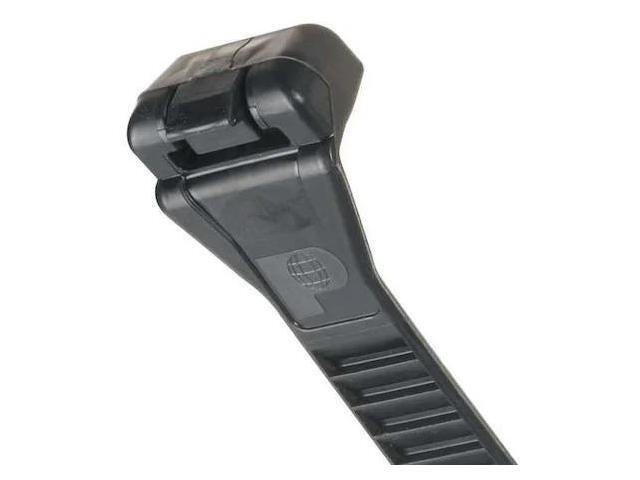 PANDUIT ERT2M-C20 Cable Tie, 8-1/2 in L, 2-5/16 in Max Bundle Dia., Black,