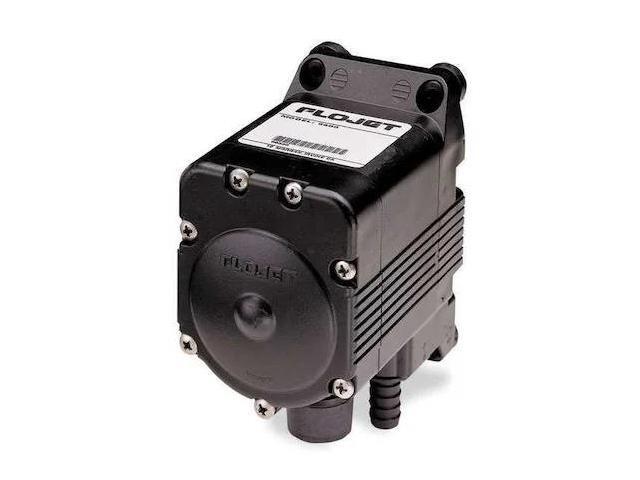 FLOJET G573215Z Double Diaphragm Pump, Polypropylene, Air Operated, Viton, 5