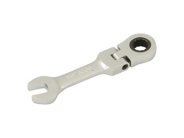 DYNAMIC D076309 Tools 9mm Stubby Flex Head Ratcheting Wrench