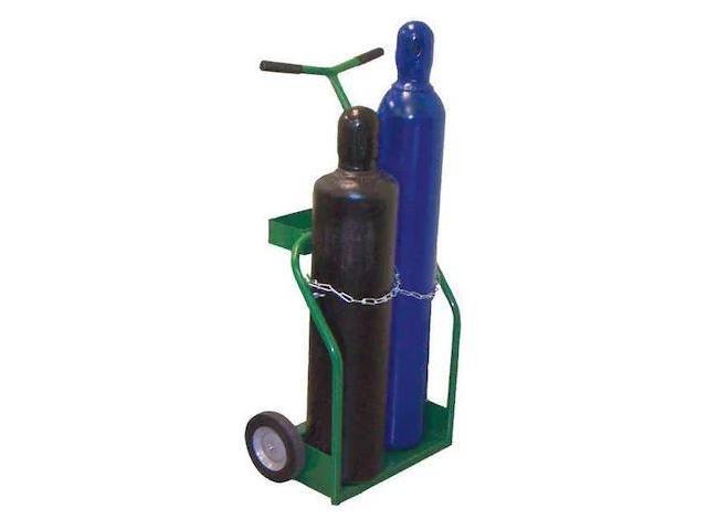 SAFTCART 935-8S Welding Cylinder Truck,2 Cyl,250 lb.