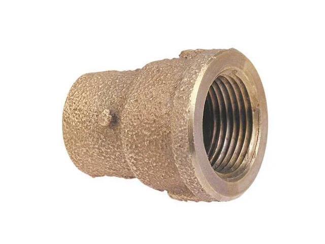 NIBCO 703R-LF 3/4X3/8 Reducing Adapter,Low-Lead Cast Bronze