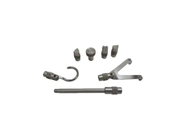SHIMPO FG-M6ADP-AL Standard Adapter Set,Alum,M6 Thread,PK6