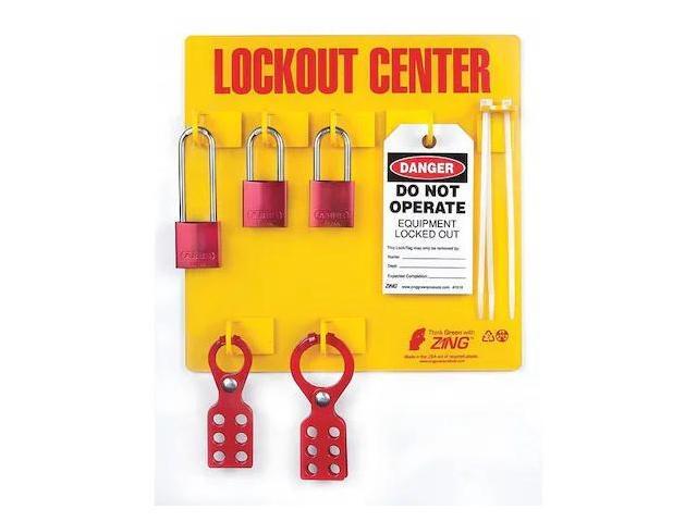 ZING 2726 Lockout Station,Filled,Electrical