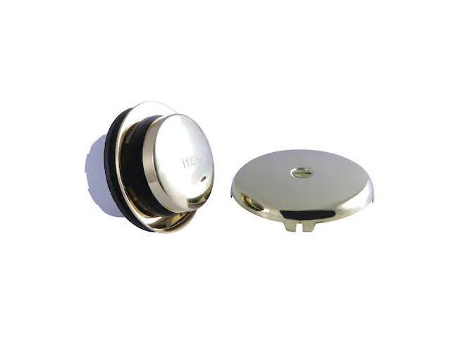 Kingston Brass DTT5302A2 DTL5302A2 Toe Tap Drain Kit, Polished Brass