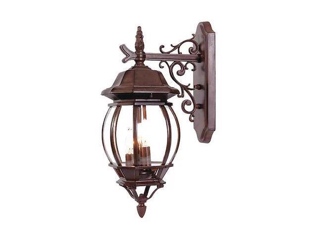 ACCLAIM LIGHTING 5152BW Wall Light,Burled Walnut,3-Light
