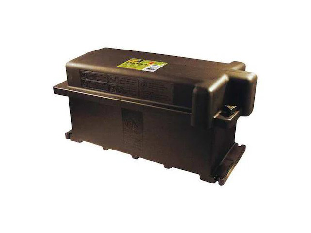 QUICKCABLE 120177-360-001 Battery Box,Black,26-49/64' Lx14-1/64' W