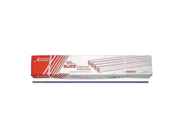 ARCAIR 42049003 Exothermic Cutting Rods Flux Coated, Pk100