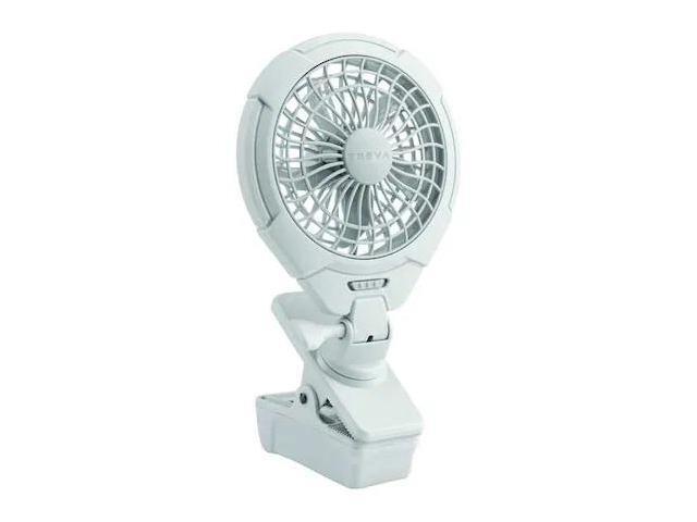 TREVA/O2COOL FC05807 Clip Fan, 2 Speeds, Gray, Not Applicable