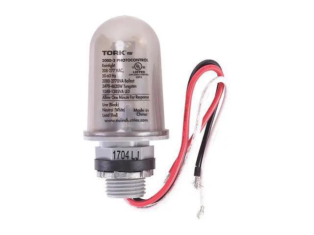NSI TORK 2000-2 Compact Fluorescent, HID, Inductive, LED Photocontrol, 4,620 W,