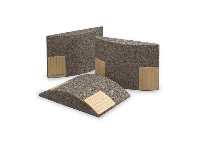 NORTON ABRASIVES 61463650289 Grinding Segment,11.25Wx2.25 In Tx6 In H