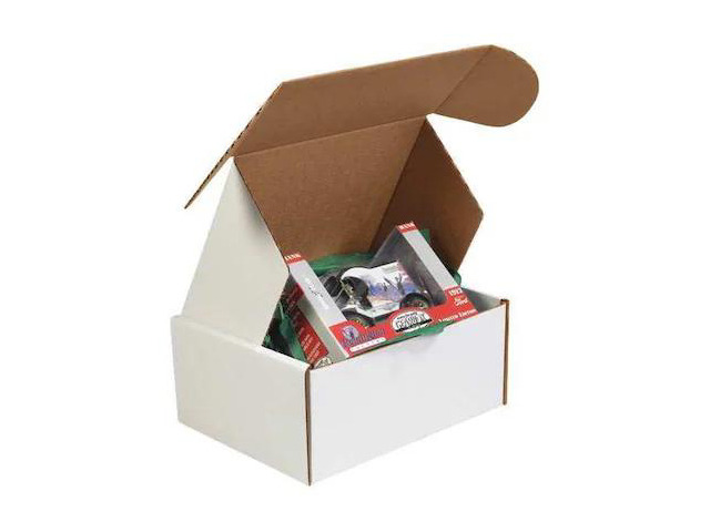 PARTNERS BRAND MFL1185 Deluxe Literature Mailers, 11 1/8' x 8 3/4' x 5', White,