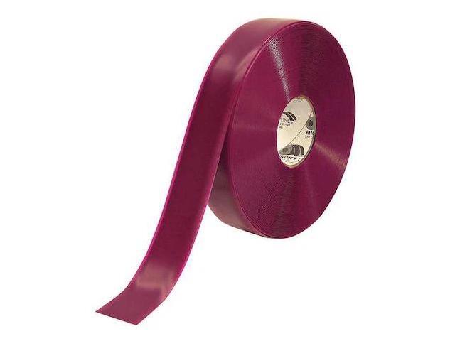 MIGHTY LINE 2RP Industrial Safety Floor Marking Tape Vinyl Purple, 2' W x 100