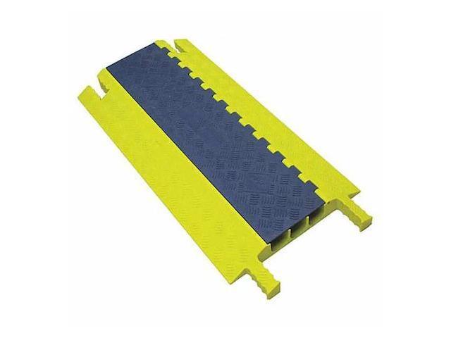 POWER FIRST GG3X225GRYYPOW2 Cable Protector, 2-3/4 in H, 3 ft L, 18-1/4 in W, 3