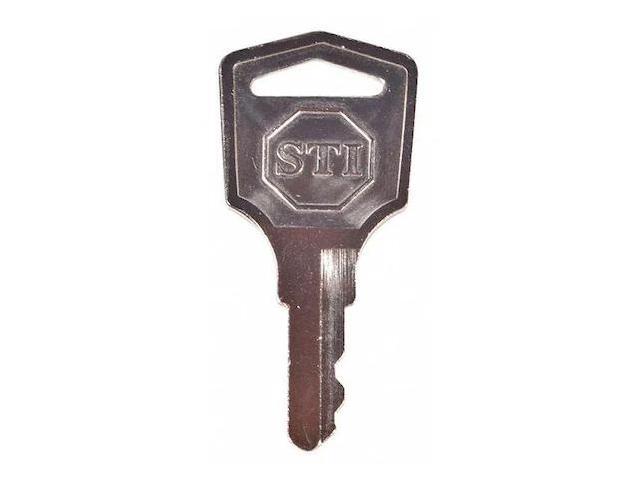 SAFETY TECHNOLOGY INTERNATIONAL KIT-H19030 Key,For Stopper II Series,1-5/8'