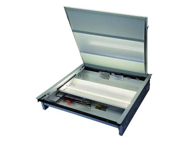 GE CURRENT LVR24B040MM840VQRMWHTE Troffer Retrofit Kit,4000K,46-39/64 in. L