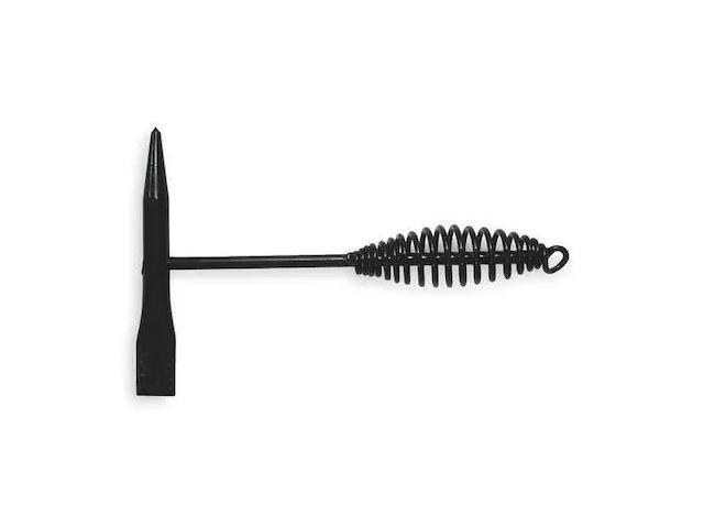 WESTWARD 2DBU9 5 oz. Chipping Hammer, 1 in L Blade, 11 in L Steel Handle