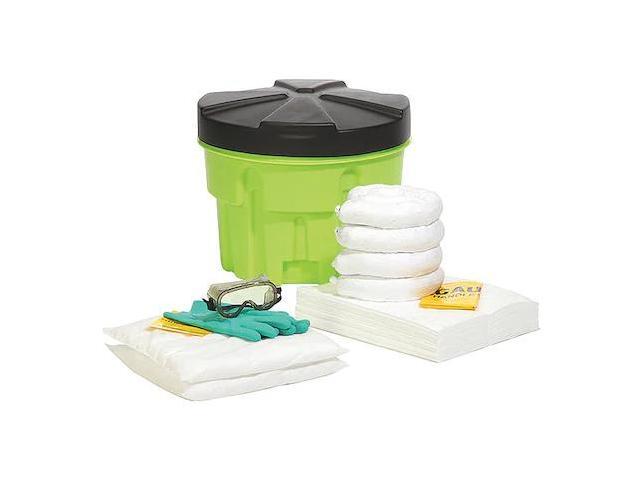 SPILLTECH SPKO-20-HV Spill Kit/Station,Drum,Oil-Based Liquids