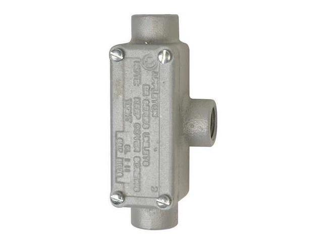 APPLETON ELECTRIC ERT75 Conduit Outlet Body w/Cover,Iron,T