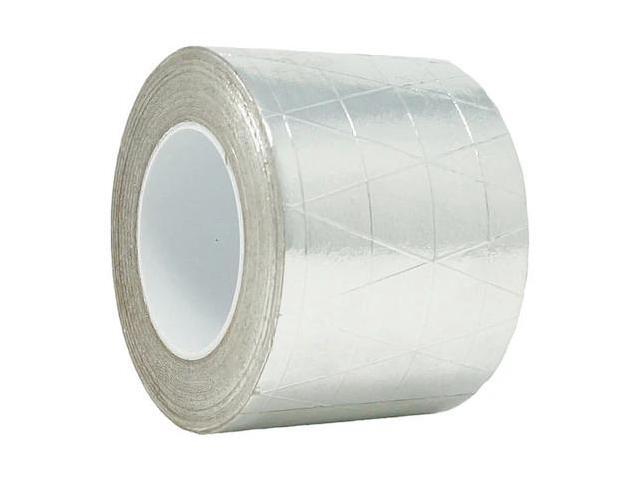 ZORO SELECT TC2636-72MM X 46M FoilTape,Aluminum,50-1/4ydL,2-7/8inW