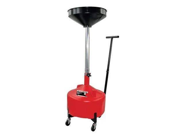 AMERICAN FORGE & FOUNDRY 8870 Waste Oil Drain, 8 gal, with Metal Trolley and