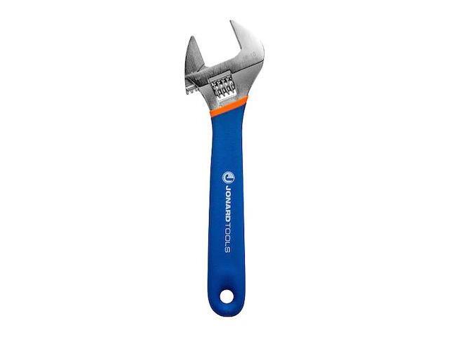 JONARD TOOLS AW-10 Adj. Wrench,10',1-5/16' Cap.,Chrome