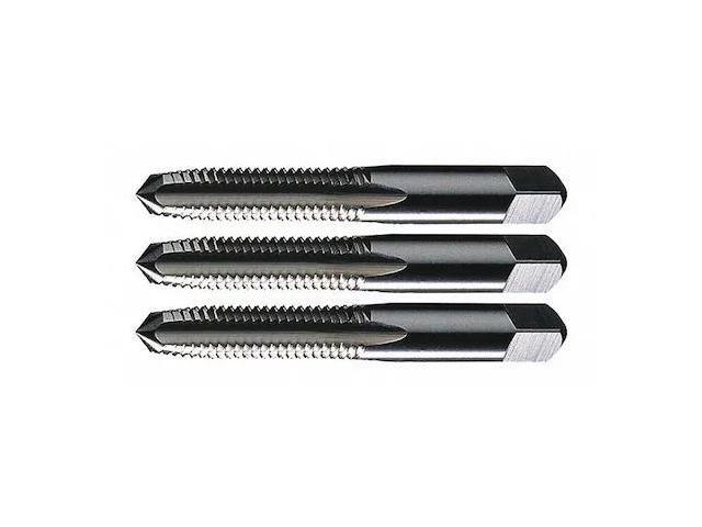 WIDIA 15234 Tap Set,#6-32 UNC H2 ANSI 3FL HAND HSS