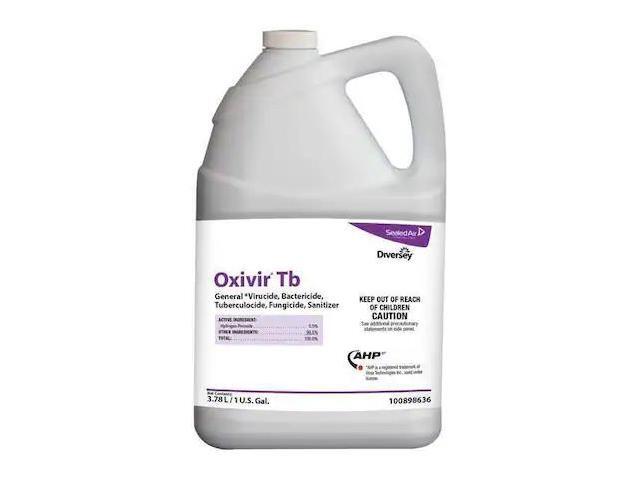 Diversey 100898636 Cleaner and Disinfectant, 1 Gal.,PK4