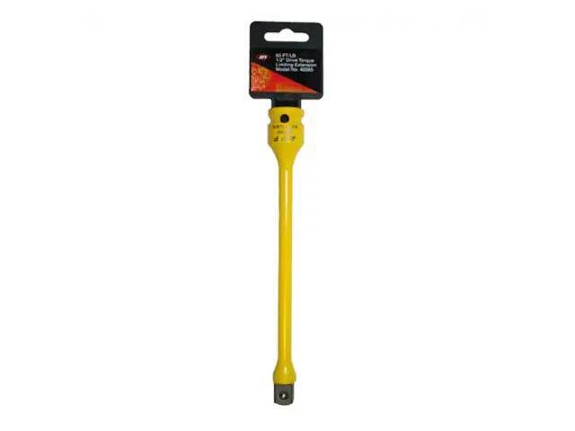 AMERICAN FORGE & FOUNDRY 40065 1/2 in Drive Torque Limiting Extension, Yellow,
