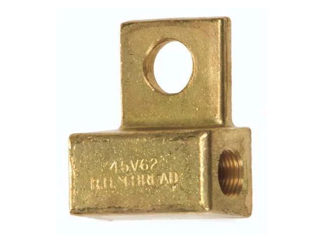 MILLER ELECTRIC 45V62 Power Cable Adapter,Brass