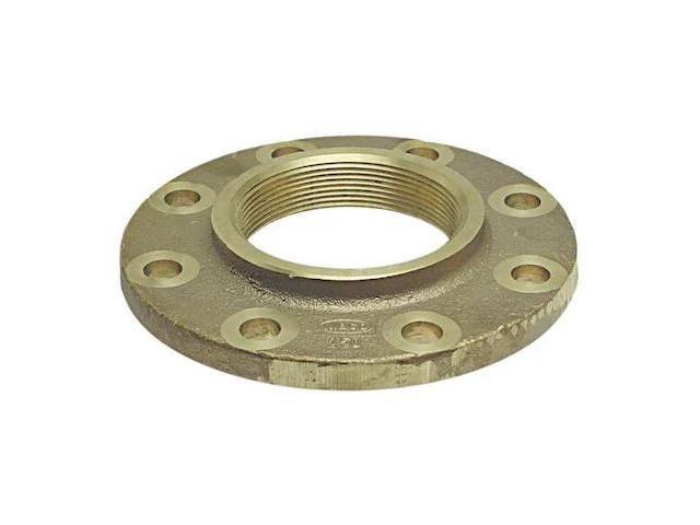 NIBCO 775-LF 21/2 Flange, Bronze, FNPT, Flange 2 1/2 in