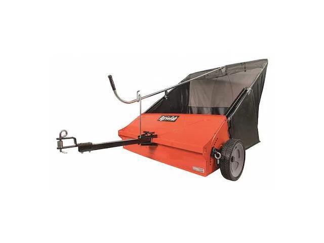 AGRI-FAB 45-0492 Tow Lawn Sweeper, 44 in Working Width, 25 cu ft Hopper