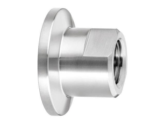 USA INDUSTRIALS ZUSA-TF-VAC-13 Vacuum Fitting, Straight Adapter, 1-1/2' Tube x