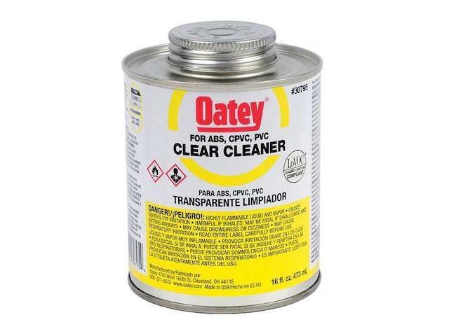 OATEY 30795 Pipe Cleaner,Low VOC,16 oz.,Clear