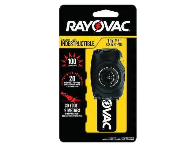 RAYOVAC DIYHL3AAA-BTA Led Headlamp,w/ Cloth Straps