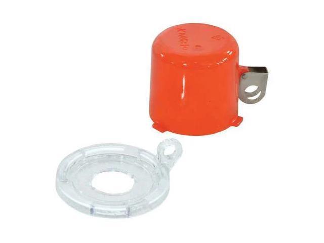 BRADY 130820 Push Button Lockout,22mm,Plastic