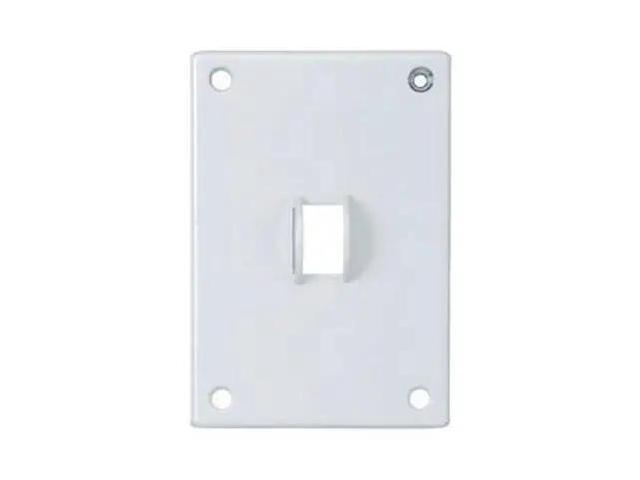 HUBBELL WIRING DEVICE-KELLEMS SWP1 Security Series, Number of Gangs: 1-Gang