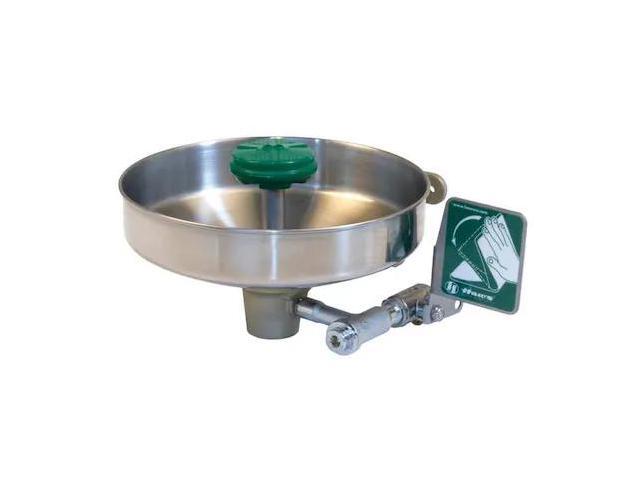 HAWS 7360B-7460B Plumbed Eyewash, Wall Mount, Plumbed, 11 in H., 14 3/4 in W